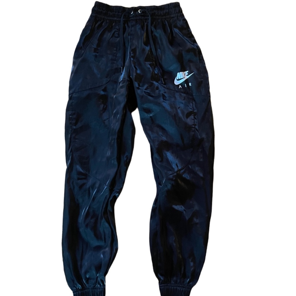 Nylon-feel Nike Air Black Joggers